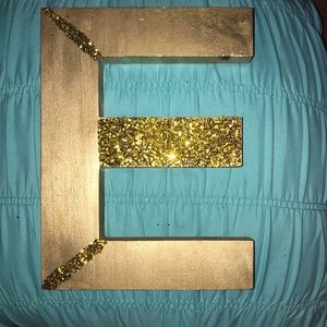 Painted letter “E”